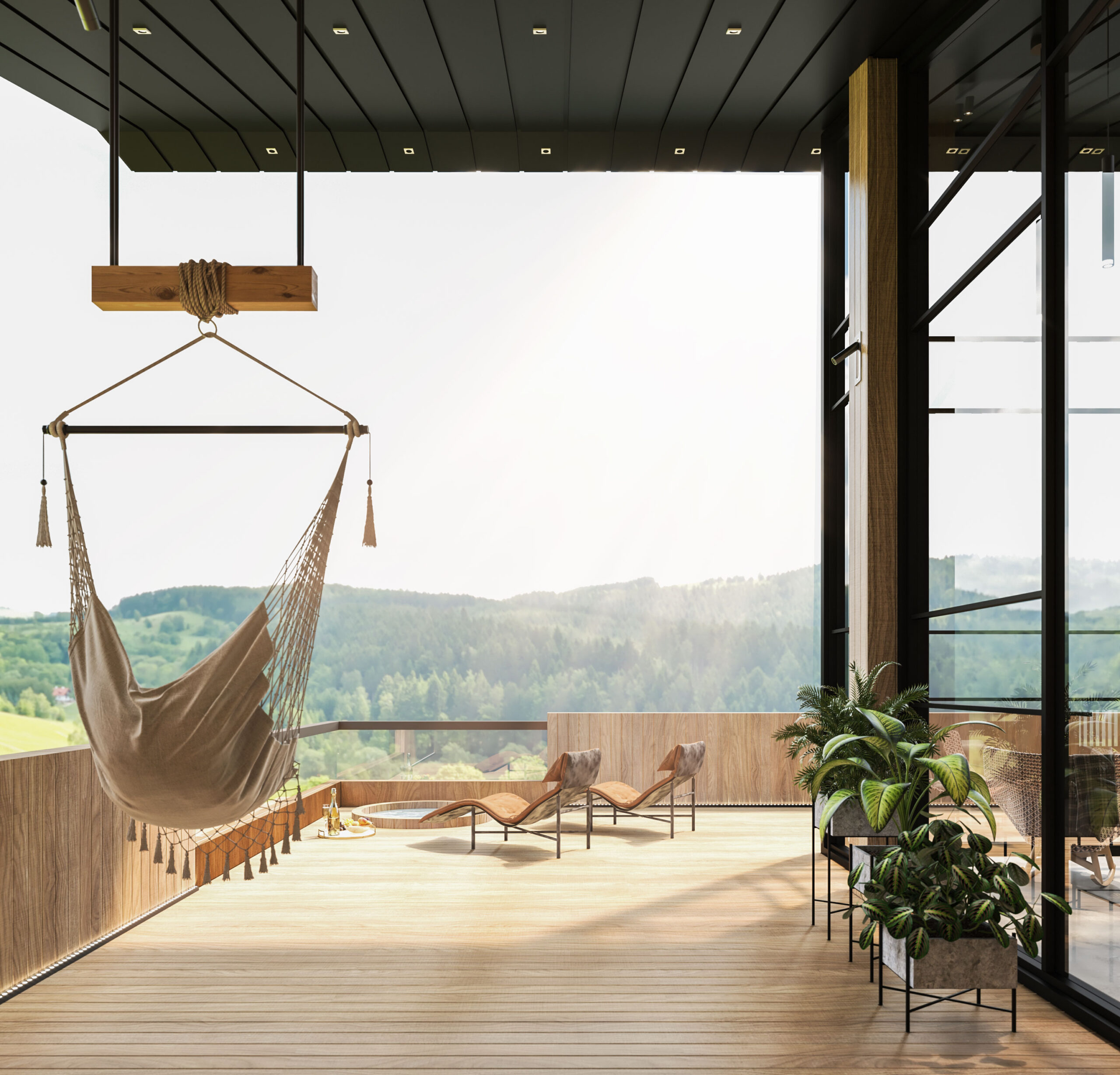 طراحی معماری ویلای سرولات